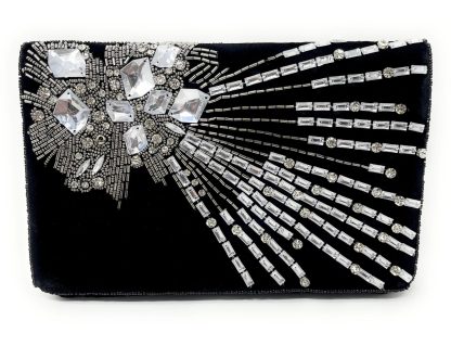 Sparkling Star Handmade Rhinestone Velvet Bag - Image 9