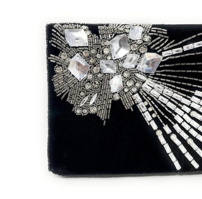 Sparkling Star Handmade Rhinestone Velvet Bag - Image 7