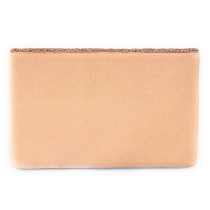 Spring Blossom Hand-Beaded Sequin Clutch - Image 2