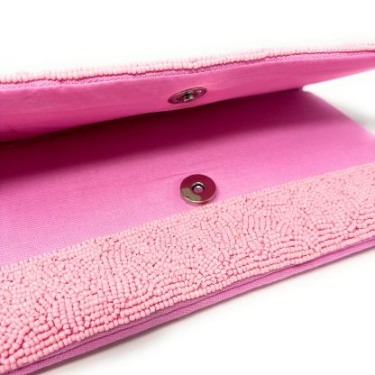Sweet Tennis Party Hand-Beaded Clutch - Image 11