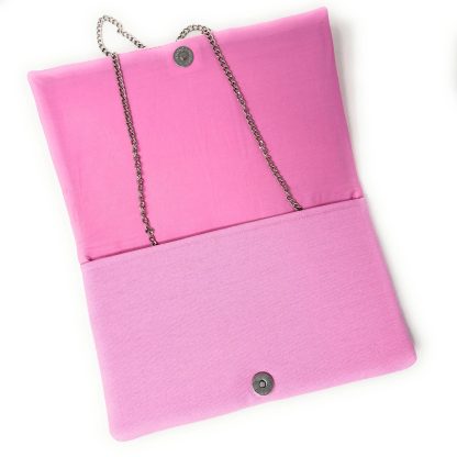 Sweet retro bow hand-beaded clutch - Image 10