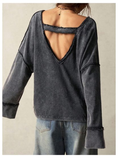 Vintage distressed halter top - Image 2
