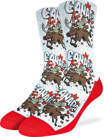 Moose alphabet themed socks - Image 3