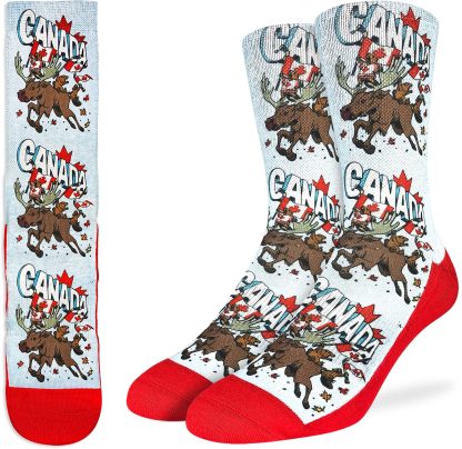 Moose alphabet themed socks - Image 2