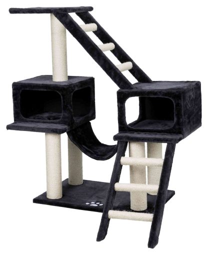 Dark style multi-layer cat climbing frame