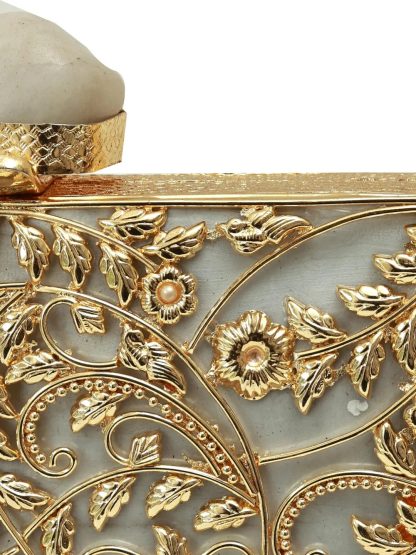 Hand-carved metal clutch - Image 2