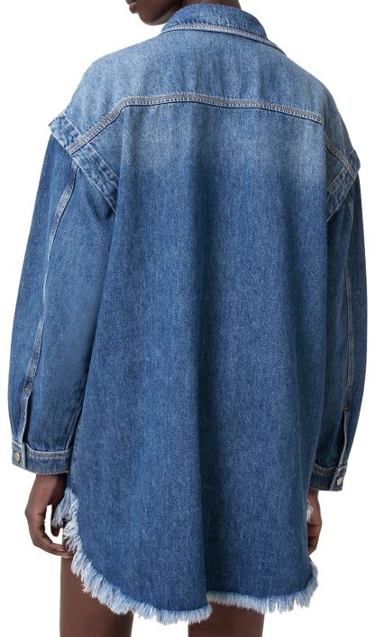 Denim shirt dress - Image 8