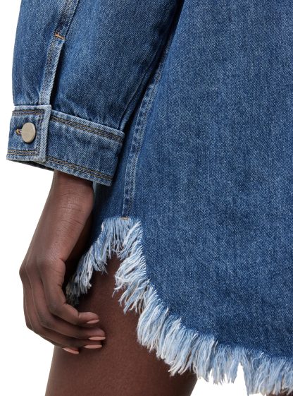 Denim shirt dress - Image 3