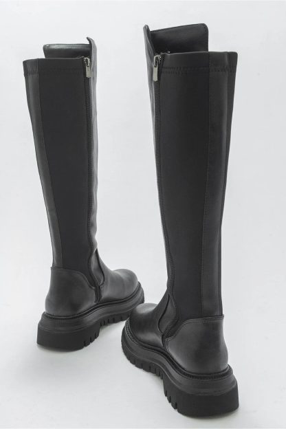 New autumn cool thick-soled long knight boots - Image 9