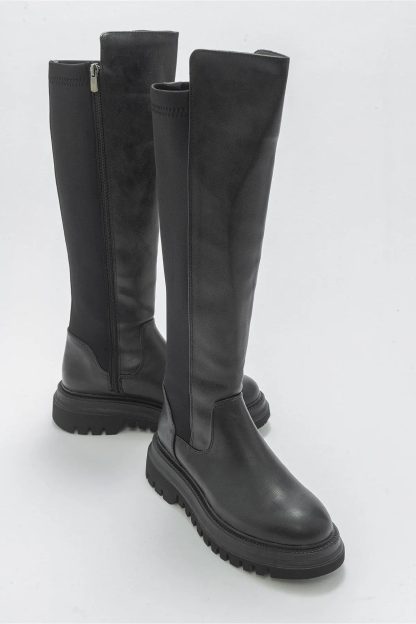 New autumn cool thick-soled long knight boots - Image 8