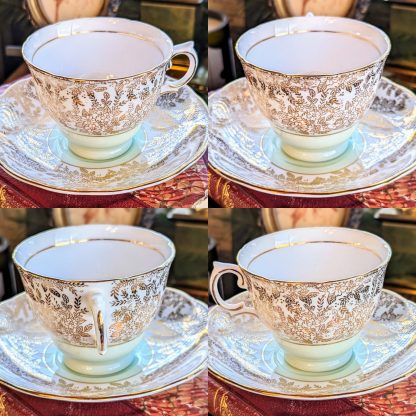 Retro light luxury bone china cup and saucer set - Image 2