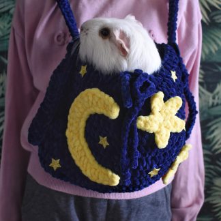 Starry Sky Fairy Tale Knitted Pet Bag