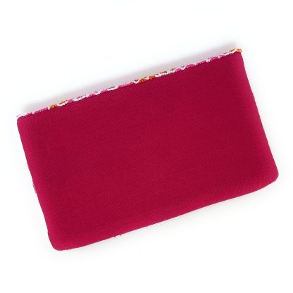 Vintage Flower Banquet Hand-Beaded Clutch - Image 11