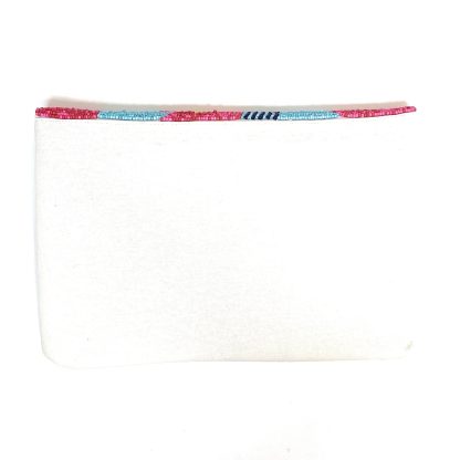 Vintage Flower Border Hand-Beaded Evening Bag - Image 7