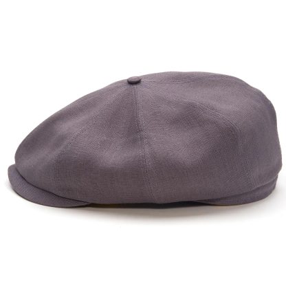 Spring and Autumn Dark Gray Retro Newsboy Cap - Image 3