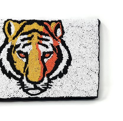 Wild Tiger Hand-Beaded Crossbody Bag - Image 8