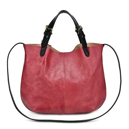 Vintage distressed shoulder bag - Image 9