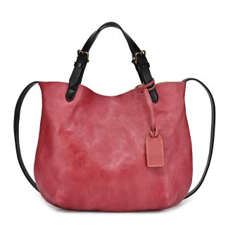 Vintage distressed shoulder bag