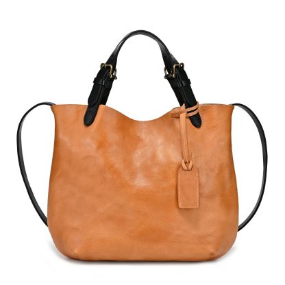 Vintage distressed shoulder bag - Image 6