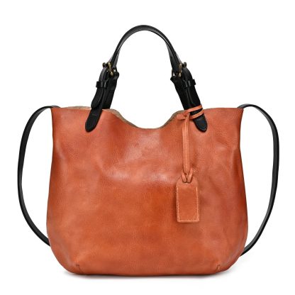 Vintage distressed shoulder bag - Image 5
