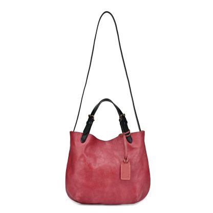 Vintage distressed shoulder bag - Image 4