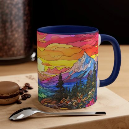Colored Glass Forest Mug - Image 5