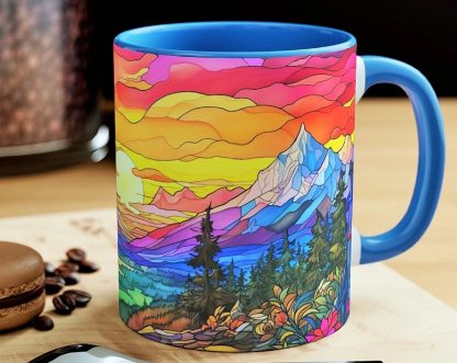 Colored Glass Forest Mug - Image 4