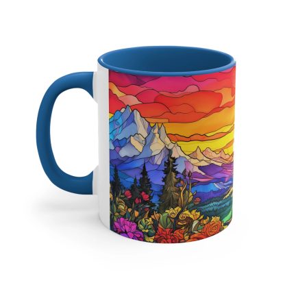 Colored Glass Forest Mug - Image 3