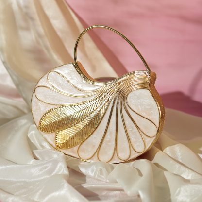 Handmade metal branches and leaves handbag - Image 2