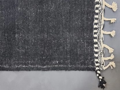 Handmade geometric sawtooth rug - Image 4
