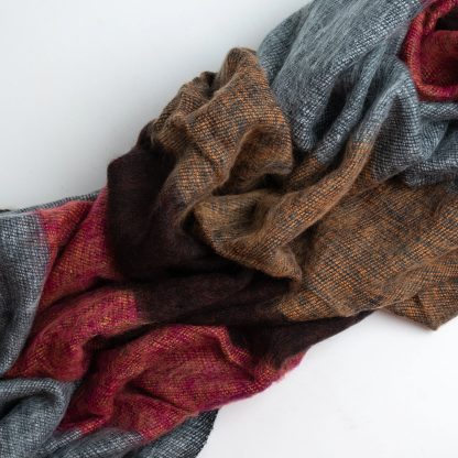 Retro patchwork blended throw blanket - Image 6