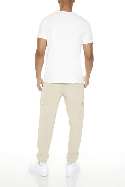 Drawstring waist multi-pocket loose sports trousers - Image 6