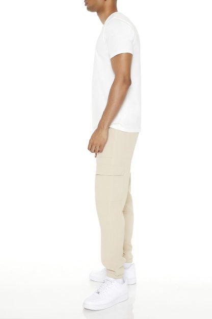 Drawstring waist multi-pocket loose sports trousers - Image 2