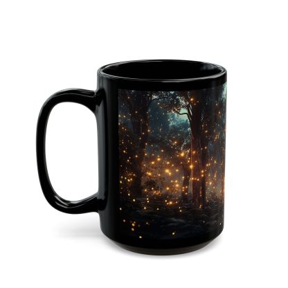 Firefly Forest Black Glaze Mug - Image 6