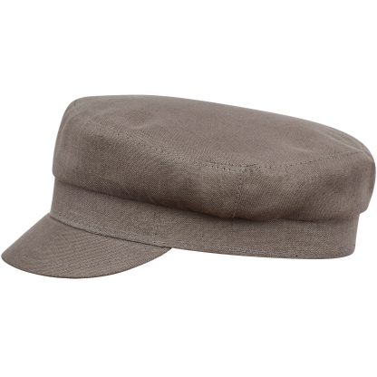 Dark Grey Cotton Vintage Beret - Image 5