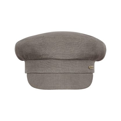 Dark Grey Cotton Vintage Beret - Image 3