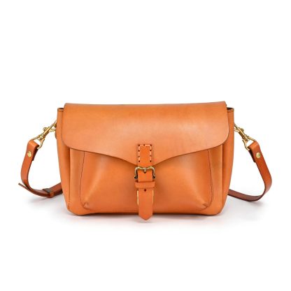 Vintage top-grain cowhide messenger bag - Image 6