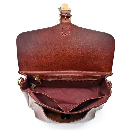 Vintage top-grain cowhide messenger bag - Image 3