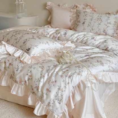 Palace retro princess style bedding four-piece set - Image 7