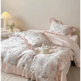 Palace retro princess style bedding four-piece set