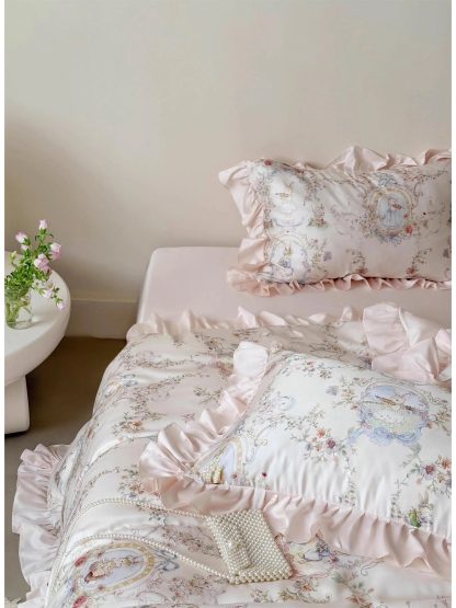 Palace retro princess style bedding four-piece set - Image 2