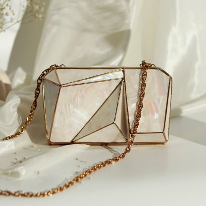 Hand-stitched art crossbody bag - Image 5