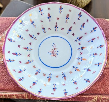 Soft powder blue bone china cup and saucer set - Image 9