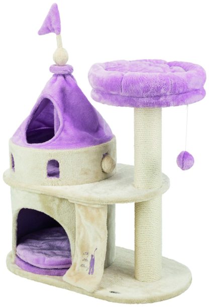 Castle-shaped cat climbing frame - Image 6