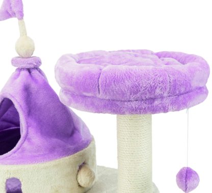 Castle-shaped cat climbing frame - Image 5