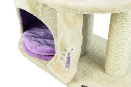 Castle-shaped cat climbing frame - Image 3