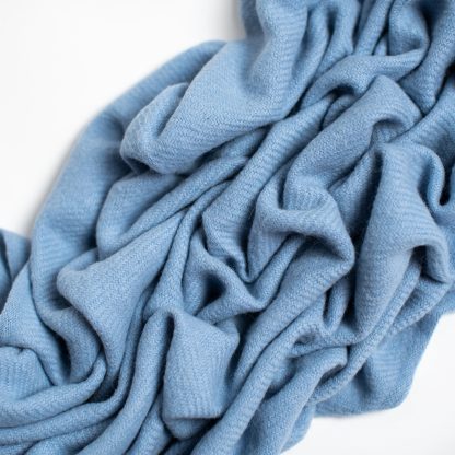 Pure light blue blended blanket - Image 7
