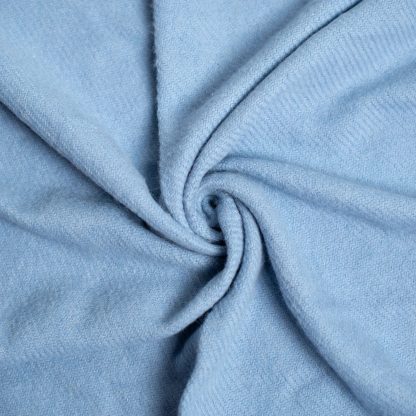Pure light blue blended blanket - Image 3