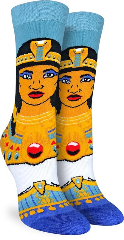 Ancient Egypt Cleopatra themed art socks - Image 3