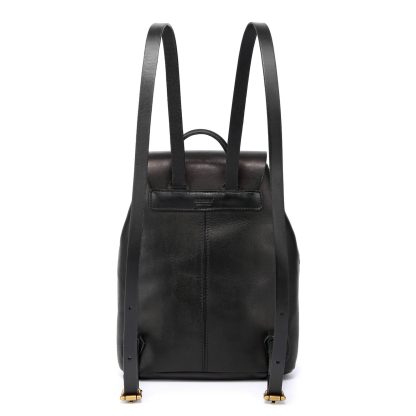 Vintage leather flap backpack - Image 3